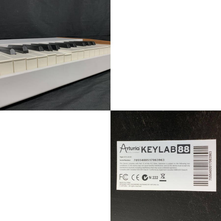 ARTURIA アートリア KEYLAB88 MIDIキーボード★ジャンク品_画像10