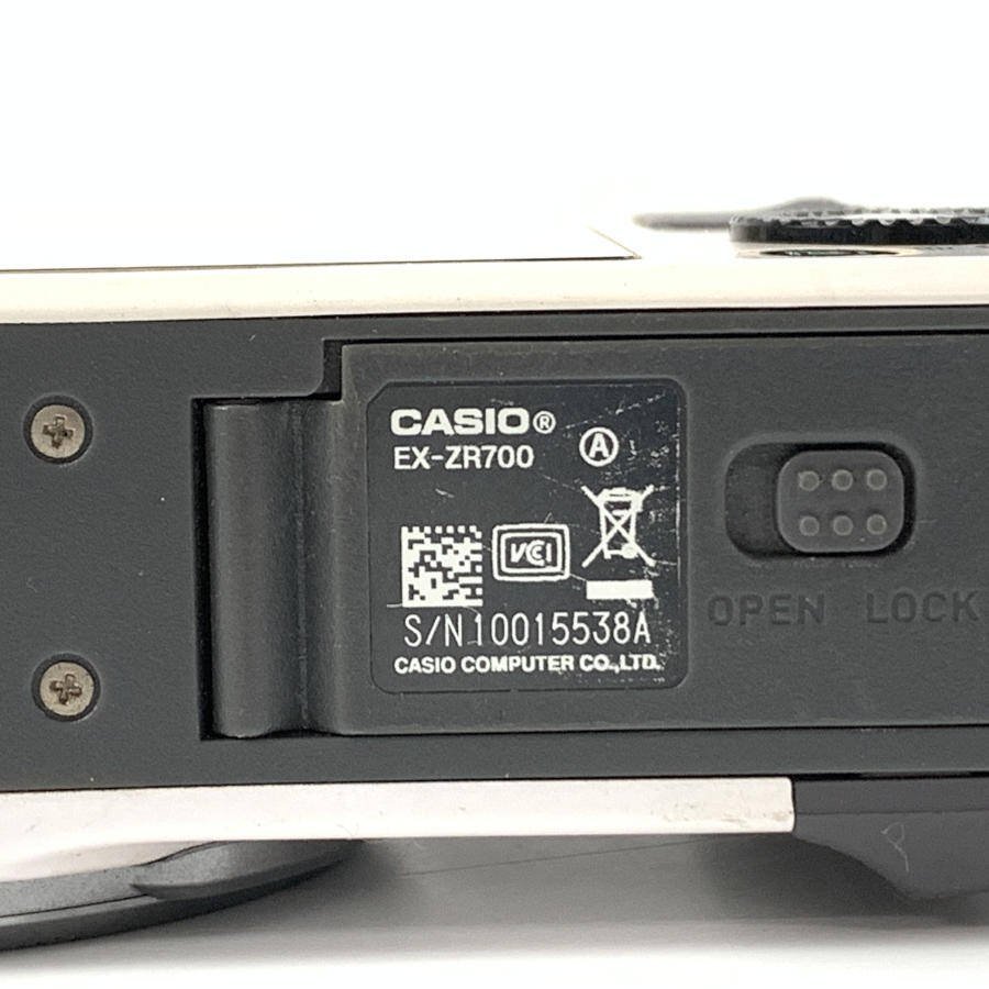 CASIO カシオ EX-ZR700 コンパクトデジタルカメラ バッテリー付き●現状品_画像9