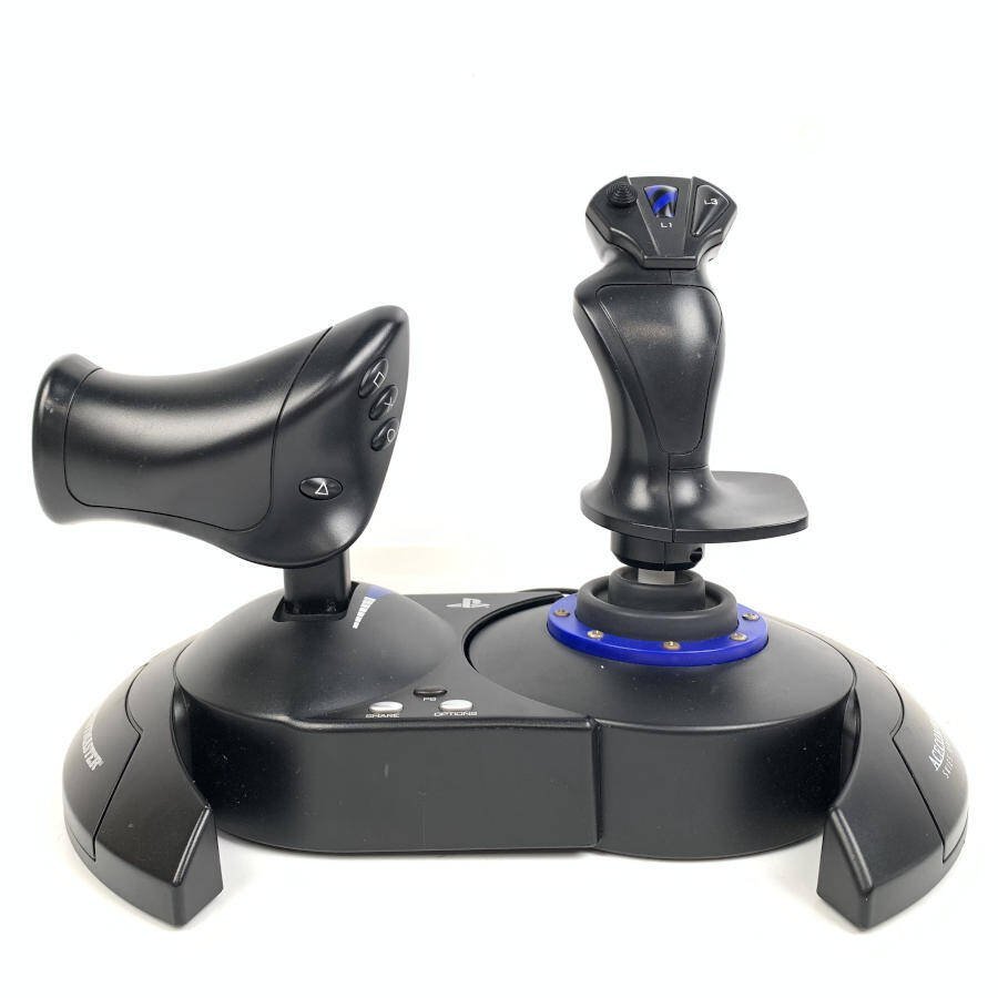 SONY ソニー THRUSTMASTER T.FLIGHT HOTAS 4 スラストマスター エースコンバット7 エディション フライトコントローラー＊ジャンク品_画像3