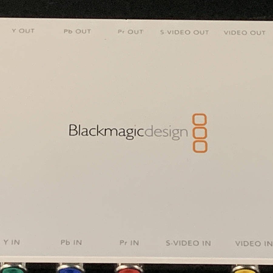 Blackmagic design Intensity Shuttle Thunderbolt ブラックマジックデザイン キャプチャカード●ジャンク品【TB】_画像8