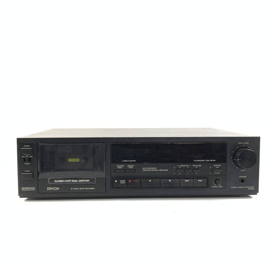 DENON DR-M8 デノン カセットデッキ プレーヤー レコーダー◆ジャンク品【TB】_画像1