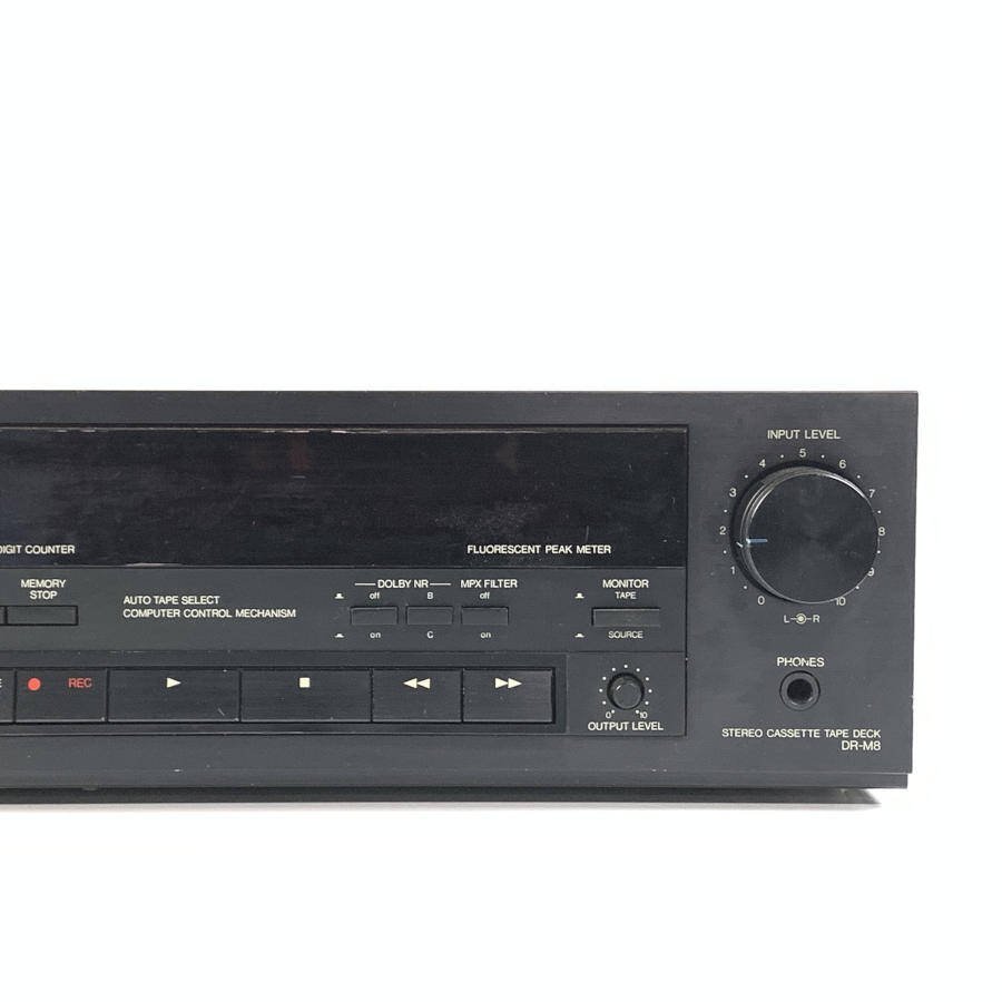 DENON DR-M8 デノン カセットデッキ プレーヤー レコーダー◆ジャンク品【TB】_画像3