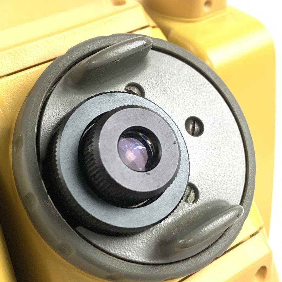 TOPCON トプコン CS-101F トータルステーション ケース付き＊ジャンク品_画像9