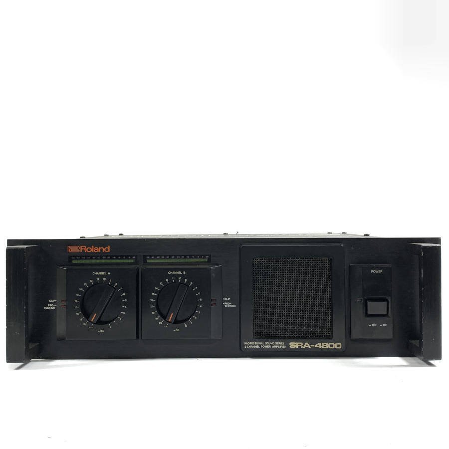 Roland SRA-4800 ローランド パワーアンプ [PA機器]★ジャンク品【TB】_画像1