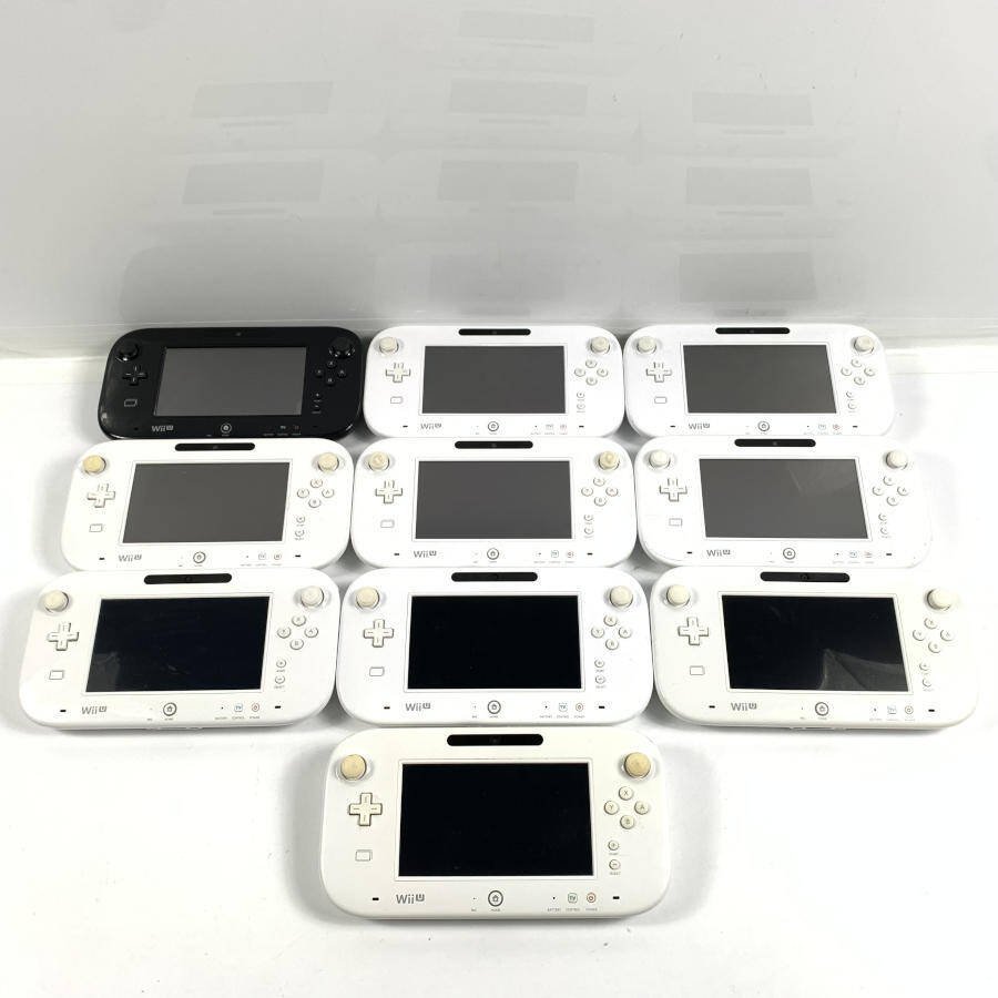 NINTENDO 任天堂 Wii U GamePad ゲームパッド まとめ売り 10個セット＊ジャンク品【GH】_画像1
