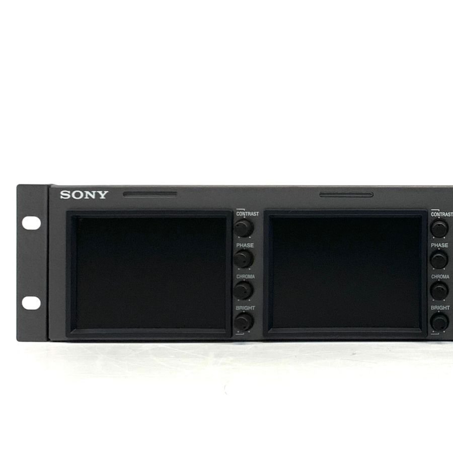 SONY LMD-4420 ソニー 業務用モニター 4型4連ラックマウント液晶モニター ※エラーあり ●ジャンク品【TB】【福岡】_画像2