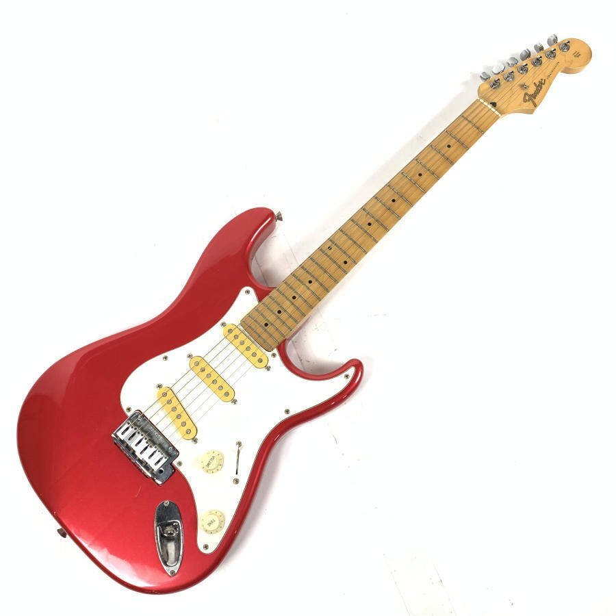 Fender Japan フェンダー ストラトキャスター エレキギター シリアルNo.I038825 赤系★現状品_画像1