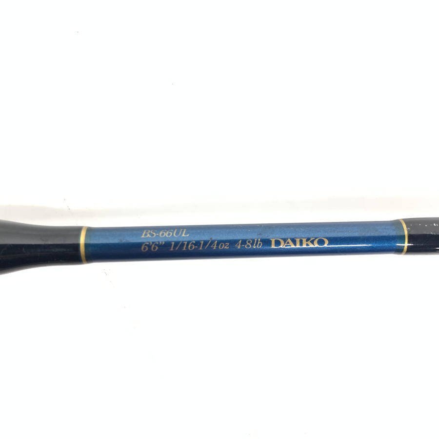 DAIKO ダイコー BS-66UL ブルーダー Blueder スピニングロッド 全長:約197cm 自重:約116g＊現状品_画像3