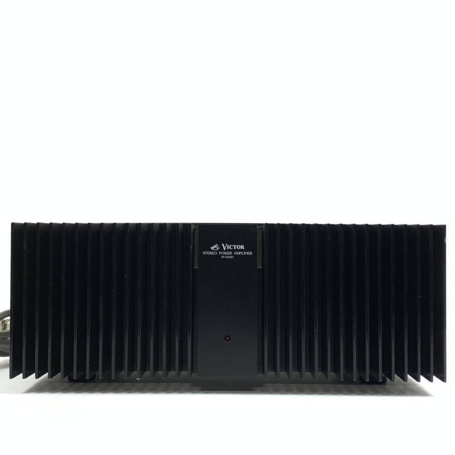 Victor M-3030 ビクター ステレオパワーアンプ 実効出力100W+100W(8Ω時)◆現状品_画像1