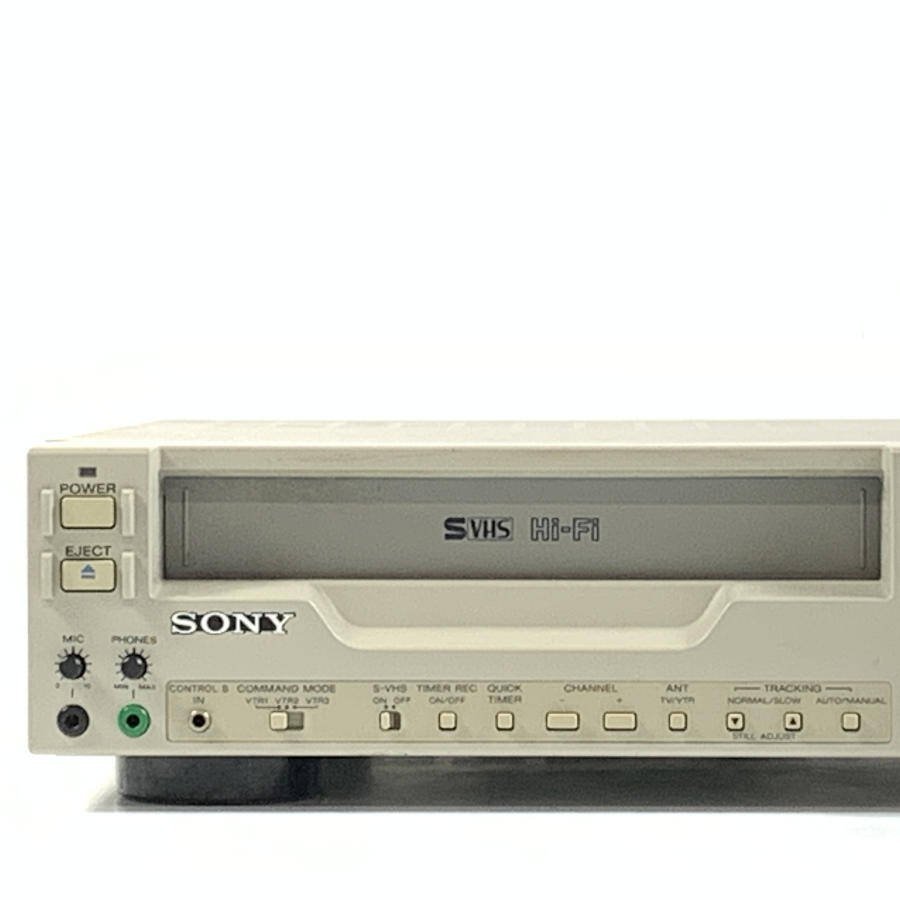 SONY ソニー SVO-260 業務用S-VHSビデオデッキ●現状品【TB】_画像2