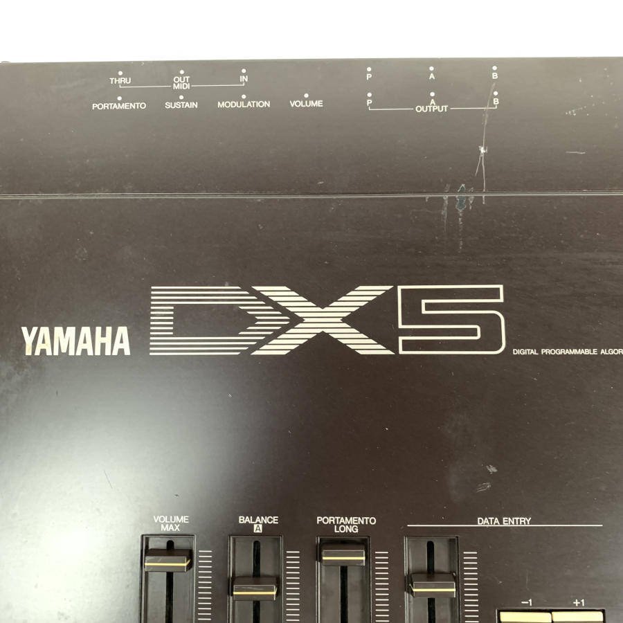 YAMAHA ヤマハ DX5 シンセサイザー★現状品_画像8