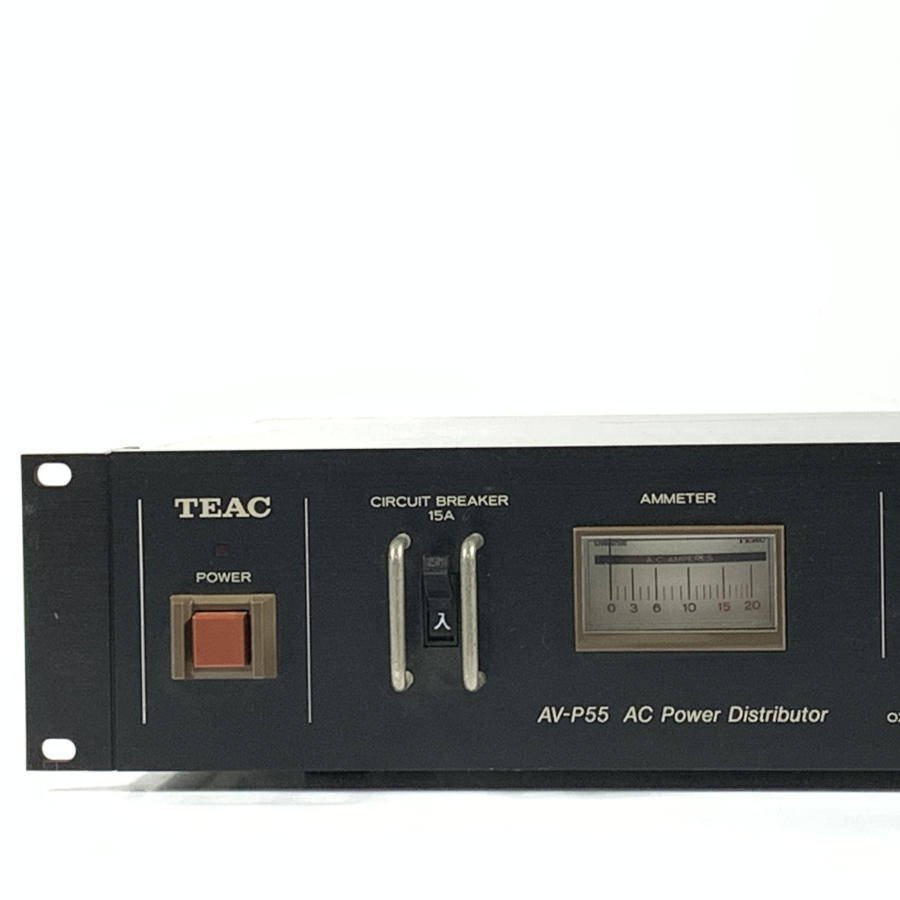 TEAC ティアック AV-P55 ACパワーディストリビューター◆現状品_画像2