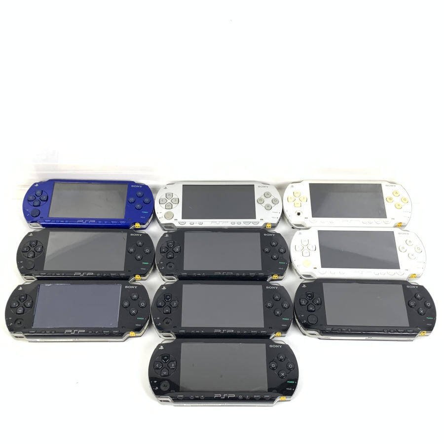 SONY ソニー PSP-1000 PlayStation Portable ゲーム機本体 まとめ売り 10台セット 難あり＊ジャンク品【GH】_画像1
