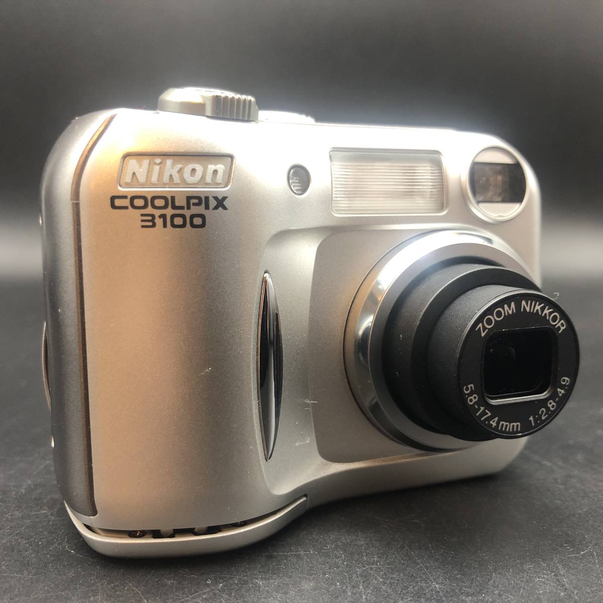 【動作確認済】ニコン Nikon COOLPIX E3100 クールピクス　単三電池使用 CFカード付　コンパクトデジタルカメラ　コンデジ_画像2