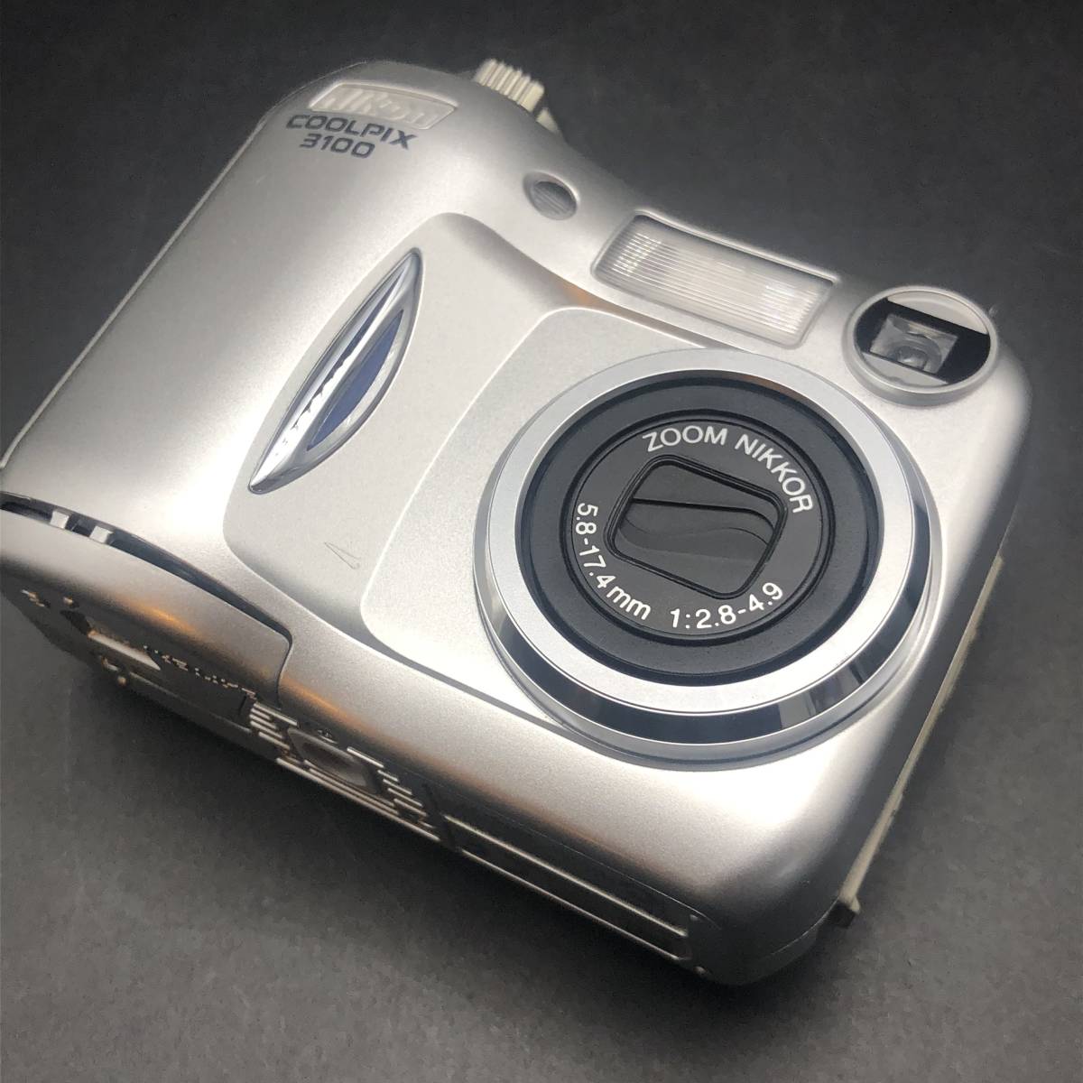 【動作確認済】ニコン Nikon COOLPIX E3100 クールピクス　単三電池使用 CFカード付　コンパクトデジタルカメラ　コンデジ_画像5