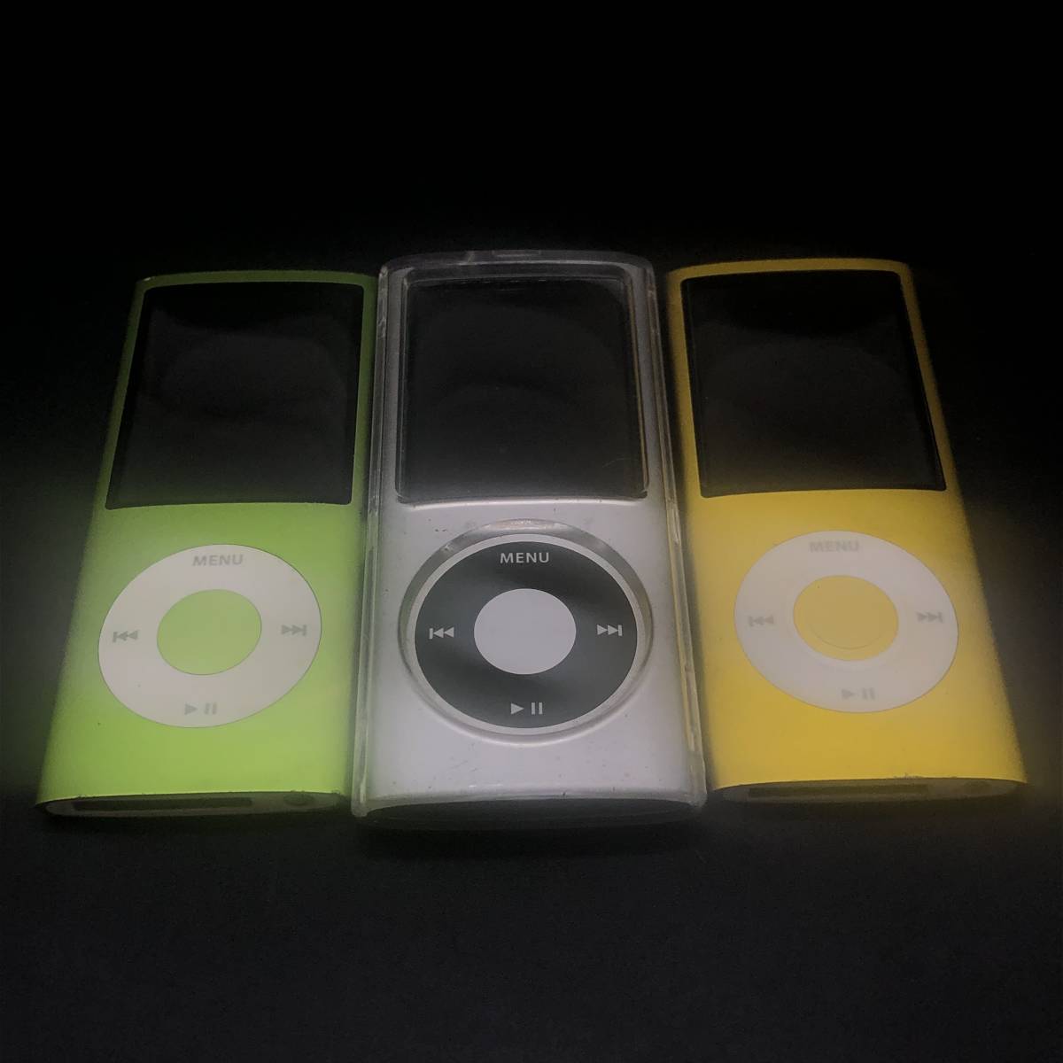 【通電確認済み】 Apple アップル iPod アイポッド A1285 8GB　３台セット デジタルオーディオプレーヤー☆現状品☆_画像1