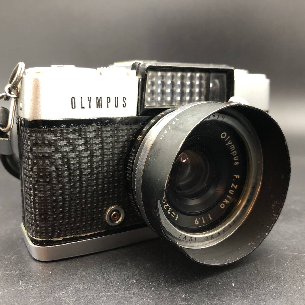 【シャッター確認済】OLYMPUS-PEN PEN-D フィルムカメラ Olympus F.Zuiko 1:1.9 f=3.2cm レンズの画像2