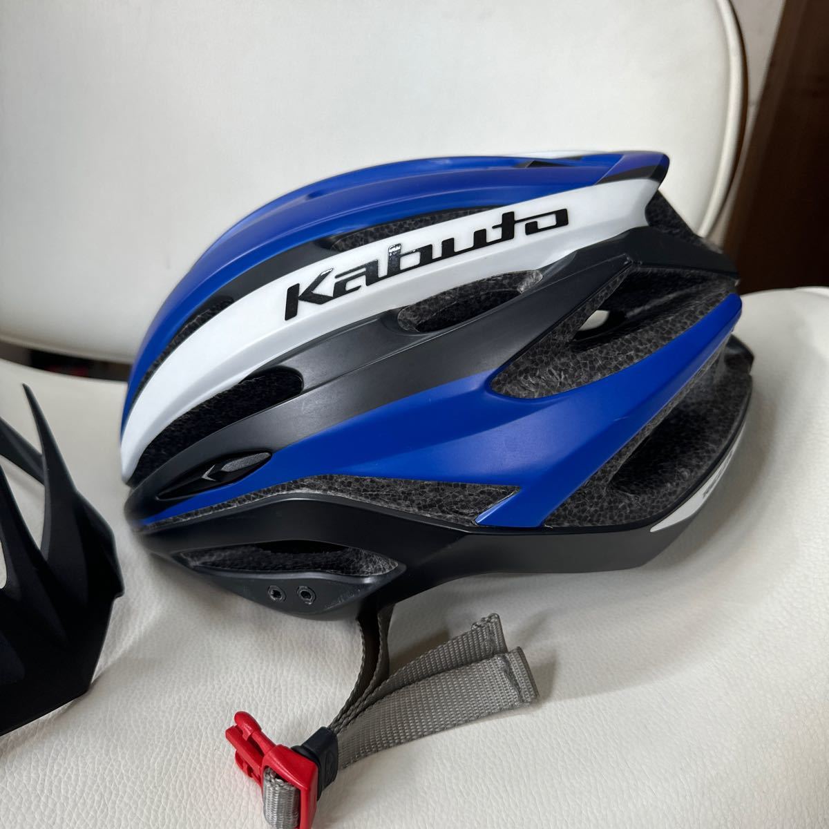 KABUTO レッツア　REZZR サイクルヘルメット オージーケーカブト 自転車用ヘルメット M~L サイズ調整可_画像3