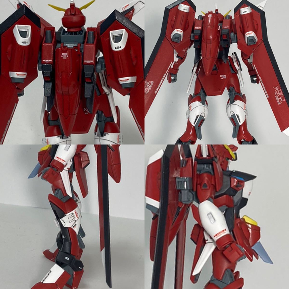 HGCE11/44イモータルジャスティスガンダム改修塗装済み完成品　ガンダムシードフリーダム_画像6