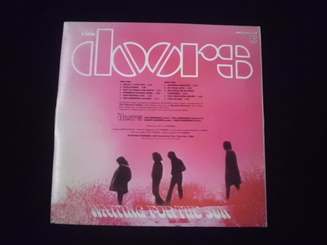 ドアーズ sample 見本盤 doors waiting for the sun P-10500E　送料無料 _画像2