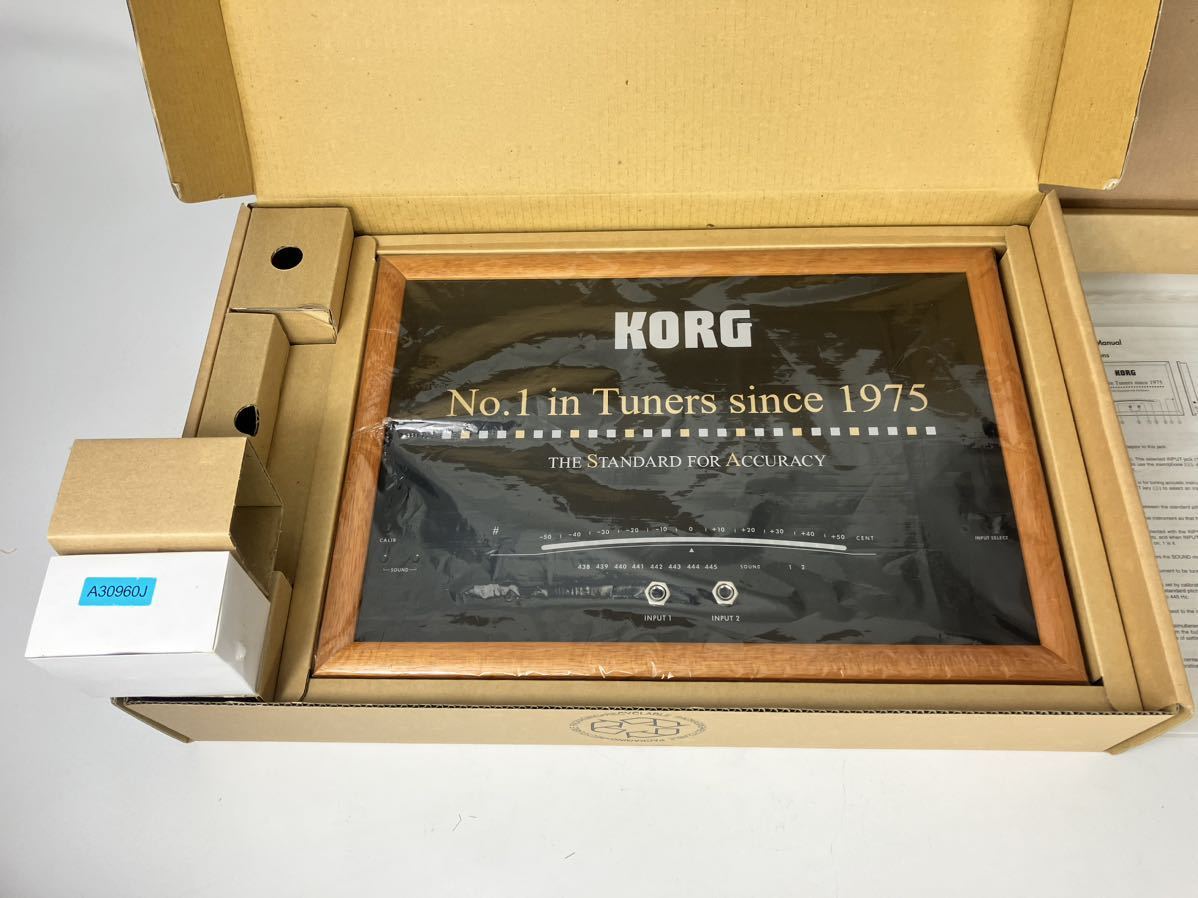 デッドストック　新品　KORG DTR-1K 壁掛けチューナー　コルグ　非売品　未使用品　保管品_画像1