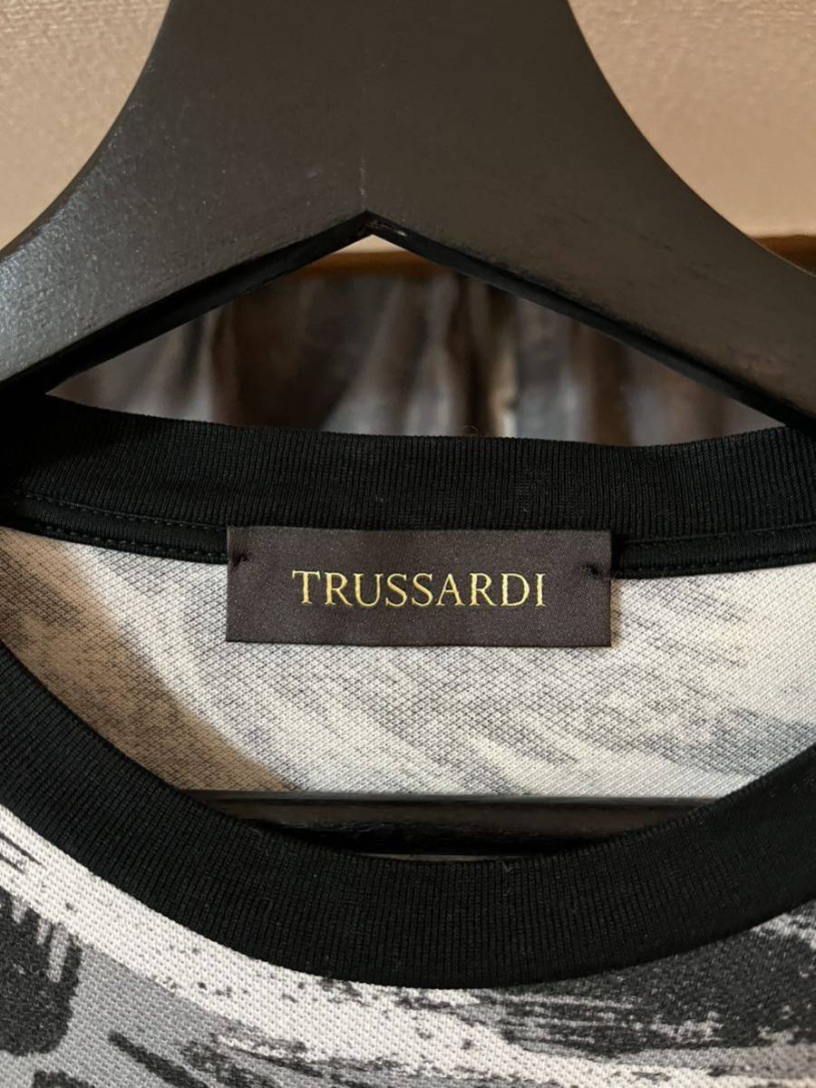 トラサルディ TRUSSARDI Tシャツ カットソー 半袖 プリント 柄Tシャツの画像2