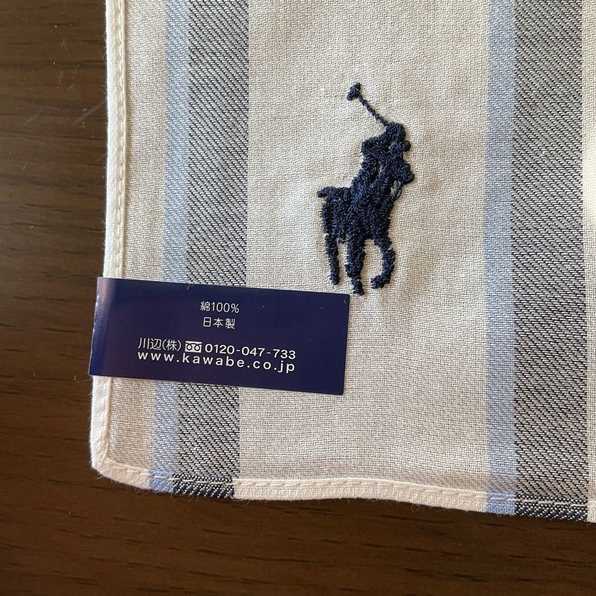 【送料無料】ラルフローレン POLO ハンカチ 新品　日本製