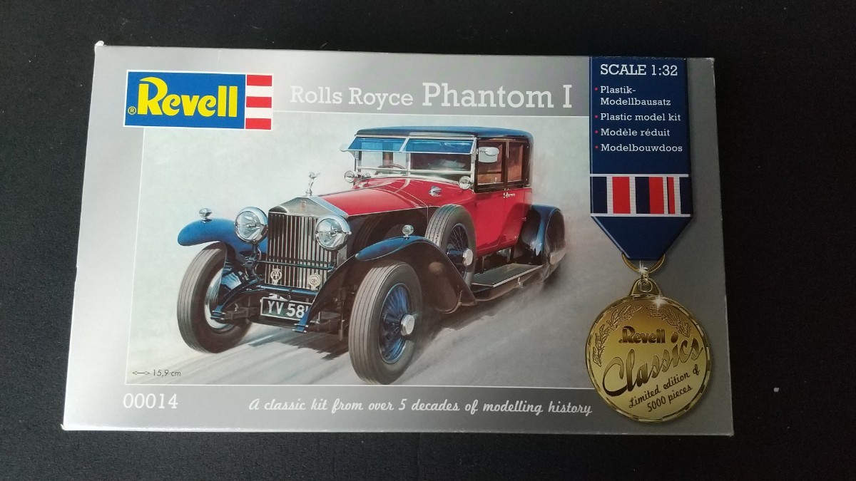 レベル◆1/32 ロールスロイ スファントム Mk.1★Revell 1/32 Rolls Royce Phantom I　 4door 1929年【№：00014】未開封_画像1