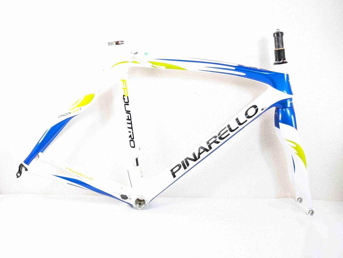 Pinarello ピナレロ FP Quattro 530サイズ 2012 リムブレーキ 機械式 フレームセット FR240201Dの画像1