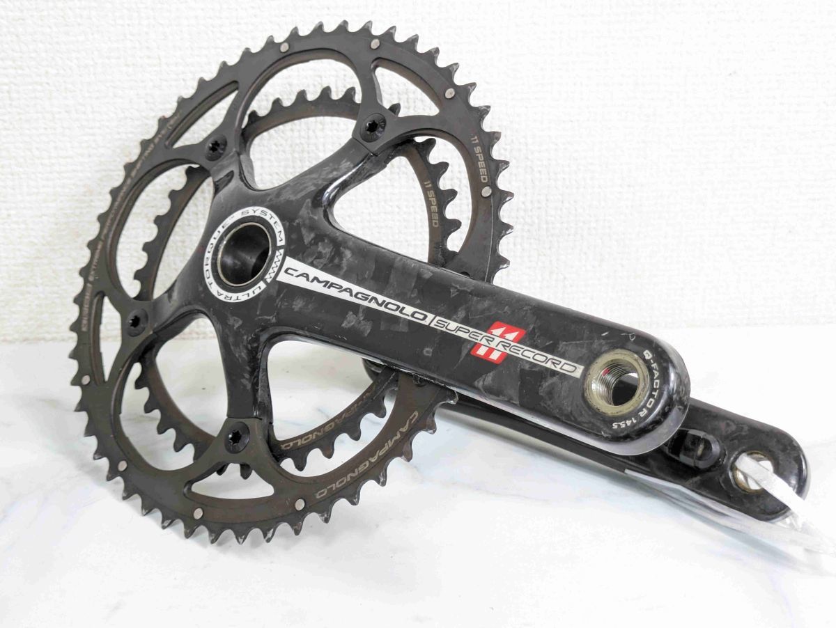 Campagnolo カンパニョーロ Super record 170mm 53 39t クランク FC240209B_画像1