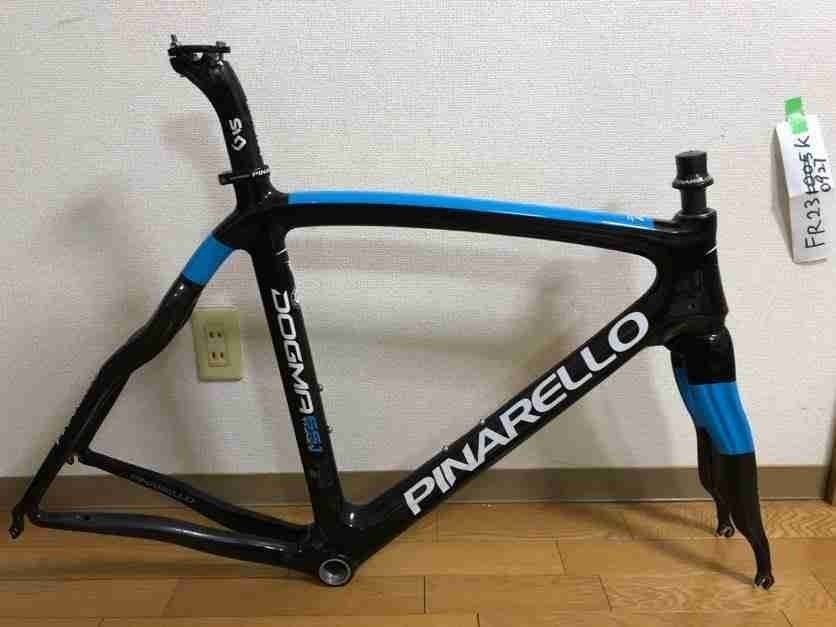 Pinarello ピナレロ Dogma 65.1 Think2 540 size 2014model リム Team sky　540 size Di2 フレームセット FRA230927K_画像1