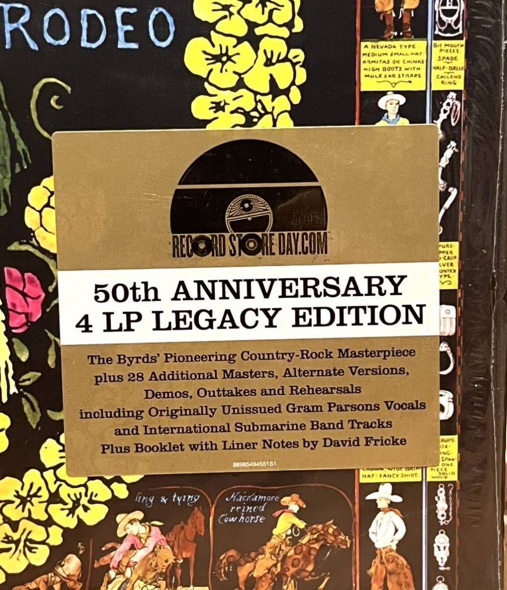 希少★RSD限定盤★THE BYRDS / SWEETHEART OF THE RODEO ザ・バーズ / ロデオの恋人 ☆4枚組180g 重量盤 / LPレコード _画像3