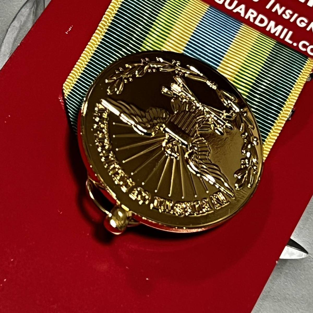 米軍実物 米軍放出品　沖縄　VANGUARD FS MDL ANODIZED ARMED FORCE SERVICE メダル　コレクション (INV D#64)_画像6
