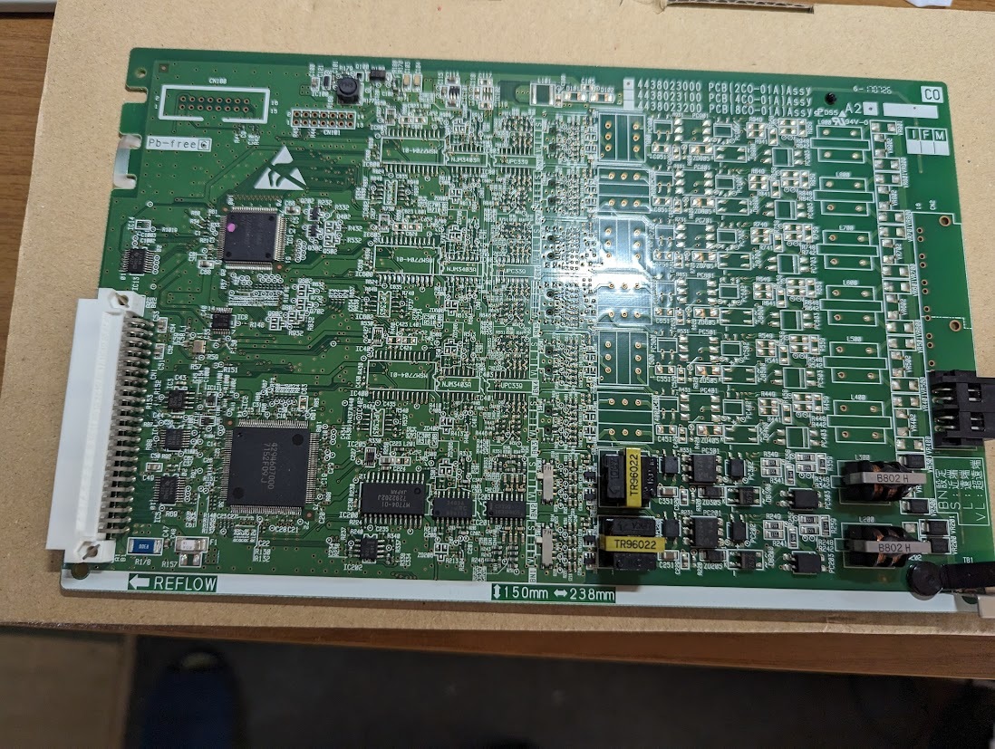 SAXA 2CO-01 動作確認済み中古品_画像1