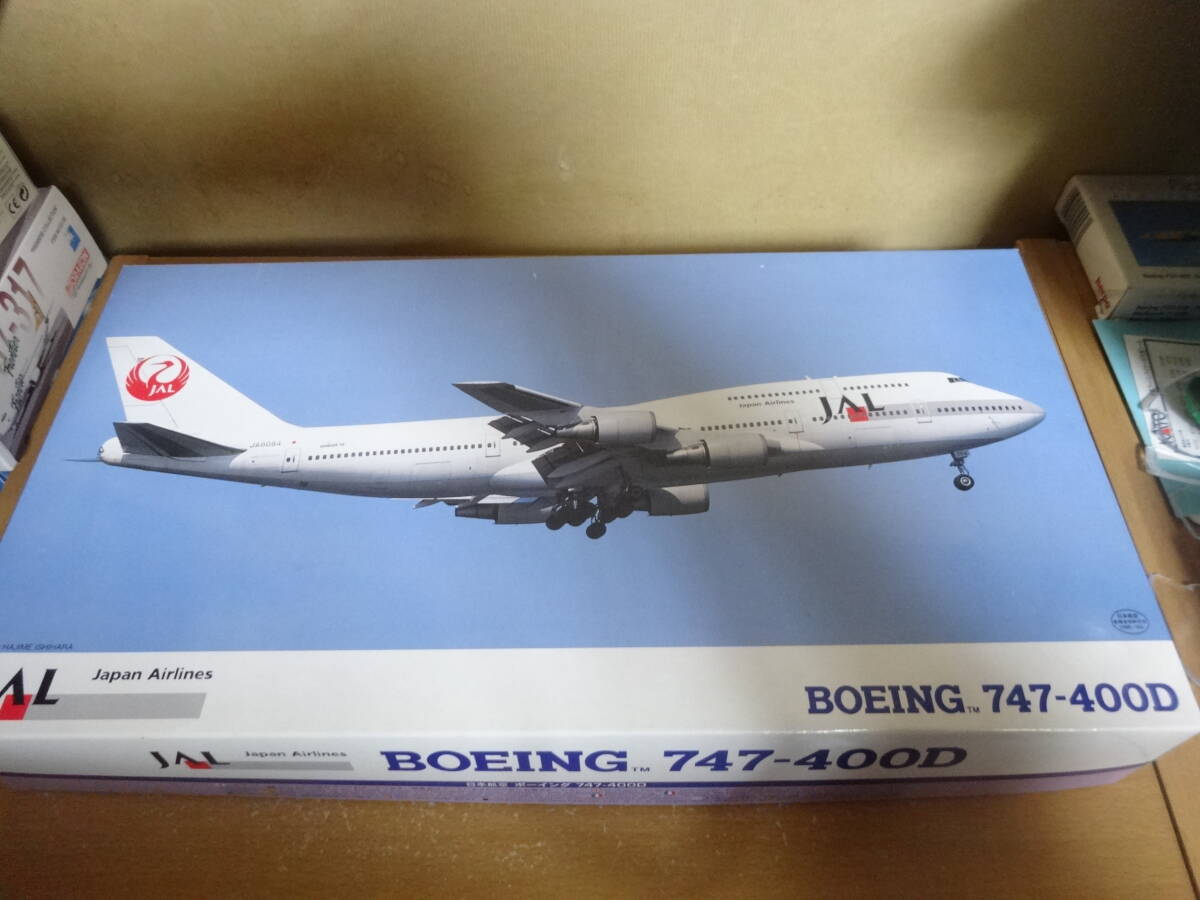  Hasegawa 1/200 JAL Japan Air Lines 747-400D