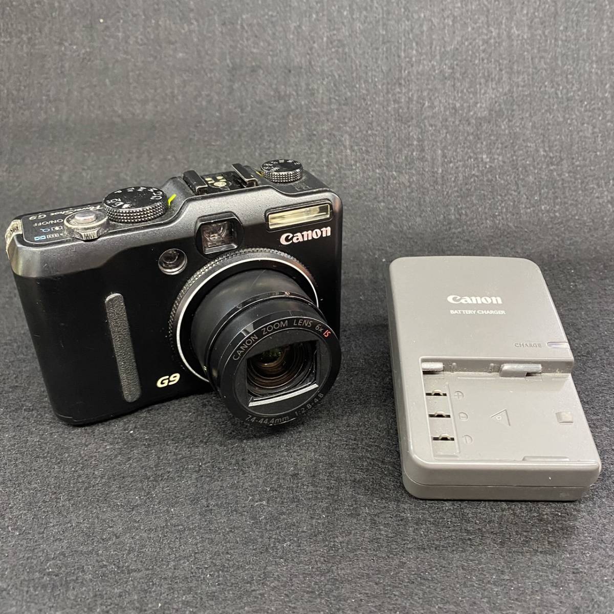 送料込★ CANON デジタルカメラ PowerShot G9 ブラック / 中古品 ・動作確認済_画像2