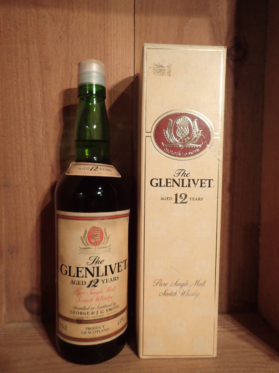 GLENLIVET 12年 750ml 43度 箱付き 326