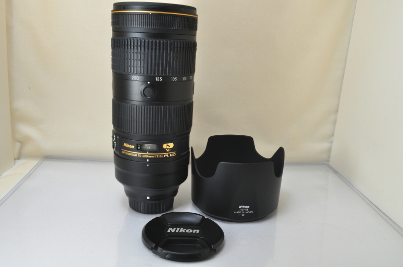 ★★極上品 Nikon Nikkor AF-S 70-200mm F/2.8 E FL ED VR Lens♪♪#5736