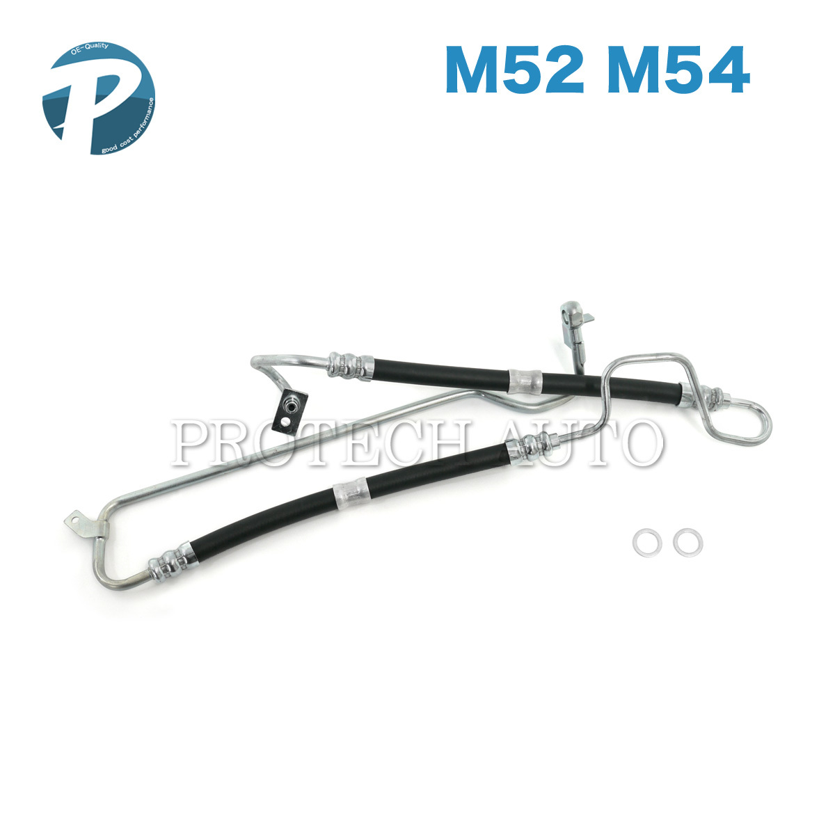 BMW MINI Mini R53 R52 Cooper S CooperS power steering hose / pressure hose seal ring attaching 3241678 1786 32416761858 3241109359