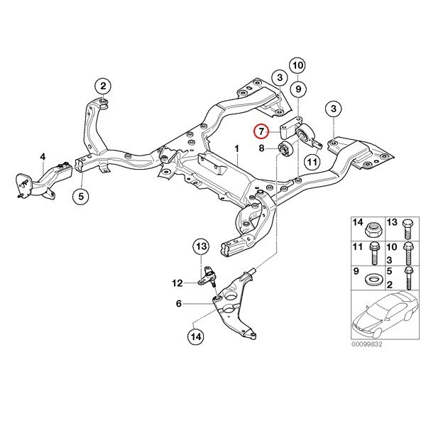 febi bilstein製 BMW MINI ミニ R52 R53 クーパーS フロント ロアアームブッシュ/ロアコンブッシュ ハウジング付き 左側 31126757561_画像2