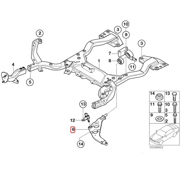 純正OEM LEMFORDER製 BMW MINI ミニ R50 クーパー Cooper ワン One 1.6i フロント ロアアーム 左右 31126761409 31124015707 31126761410_画像2