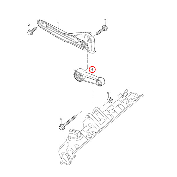 URO製 Porsche ポルシェ Cayenne カイエン 955 957 エンジンサポートマウント 95537510113 95537510110 95537510111 95537510112_画像2