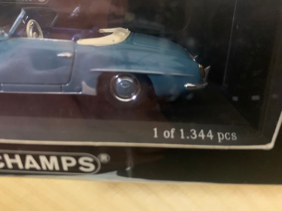 ミニチャンプス 1/43 メルセデス 190 SL 1955-62 ダークブルー