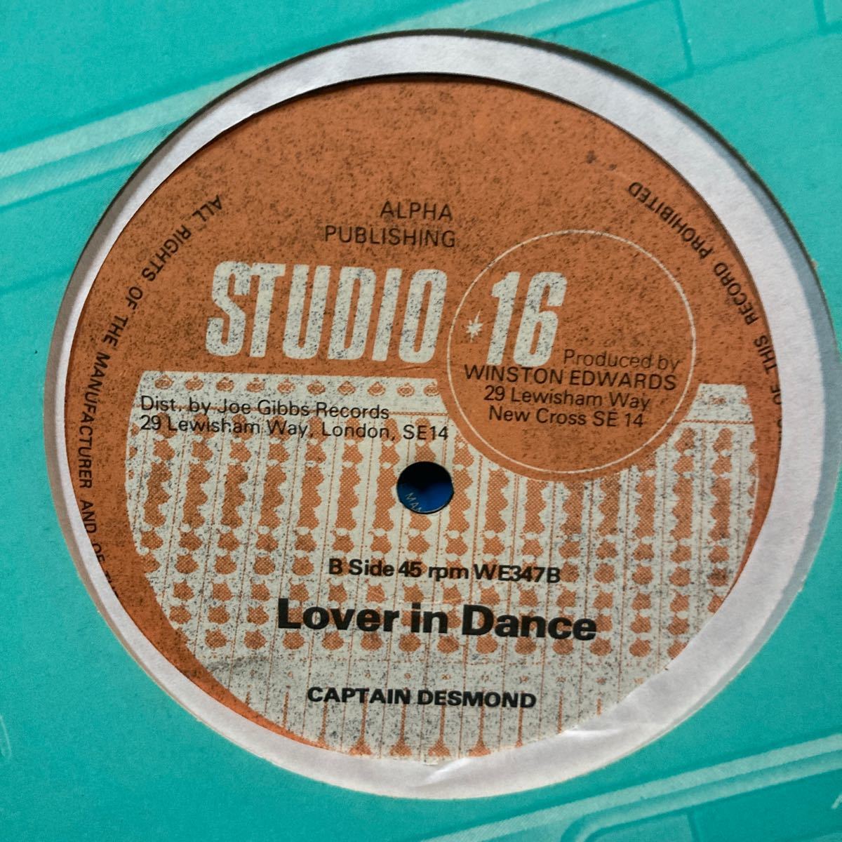 期間限定出品12' I adore you / love & unity #lovers #reggae 激レア希少美盤_画像2