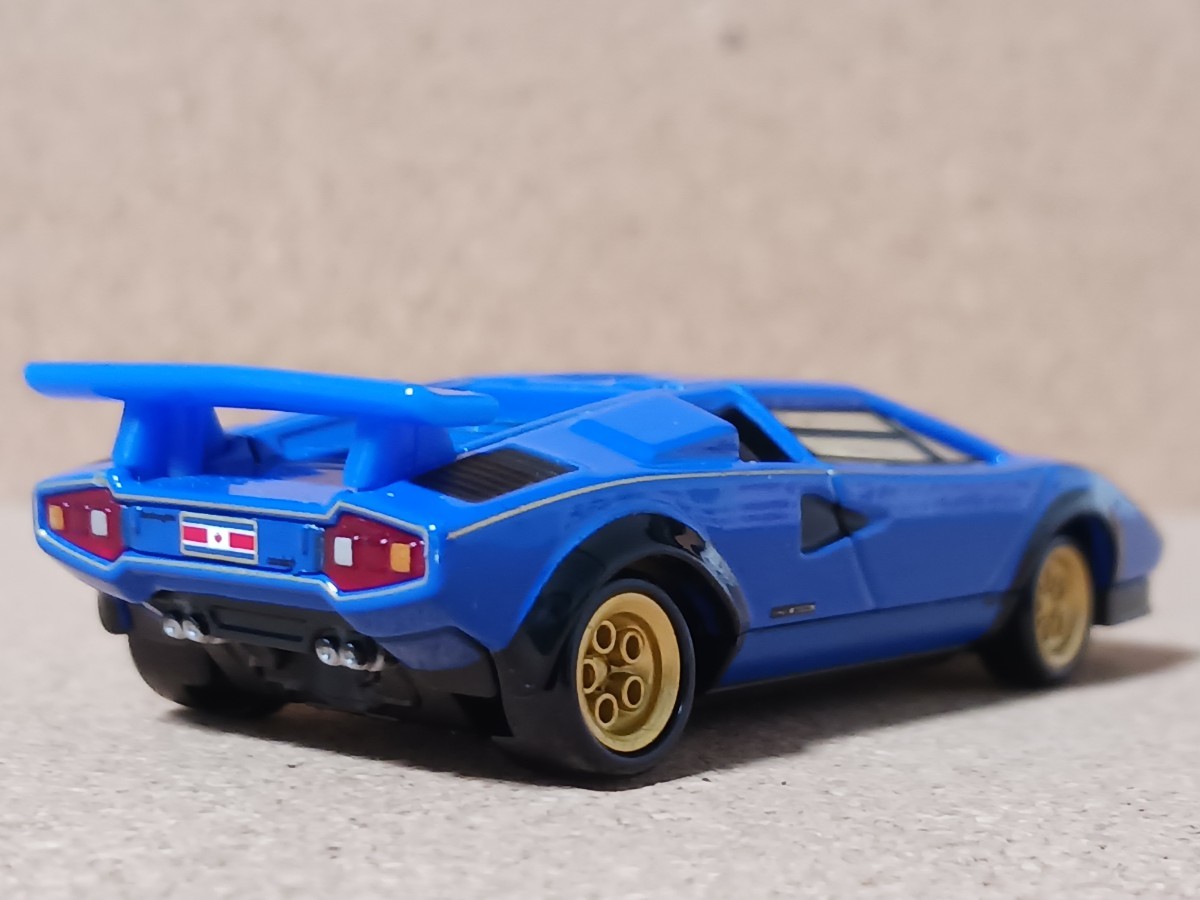 ◆トミカプレミアム(1/61)◆ランボルギーニ・カウンタック・LP500S(青)◆箱なし/ルース/傷少良品★夢屋TP025★_画像2