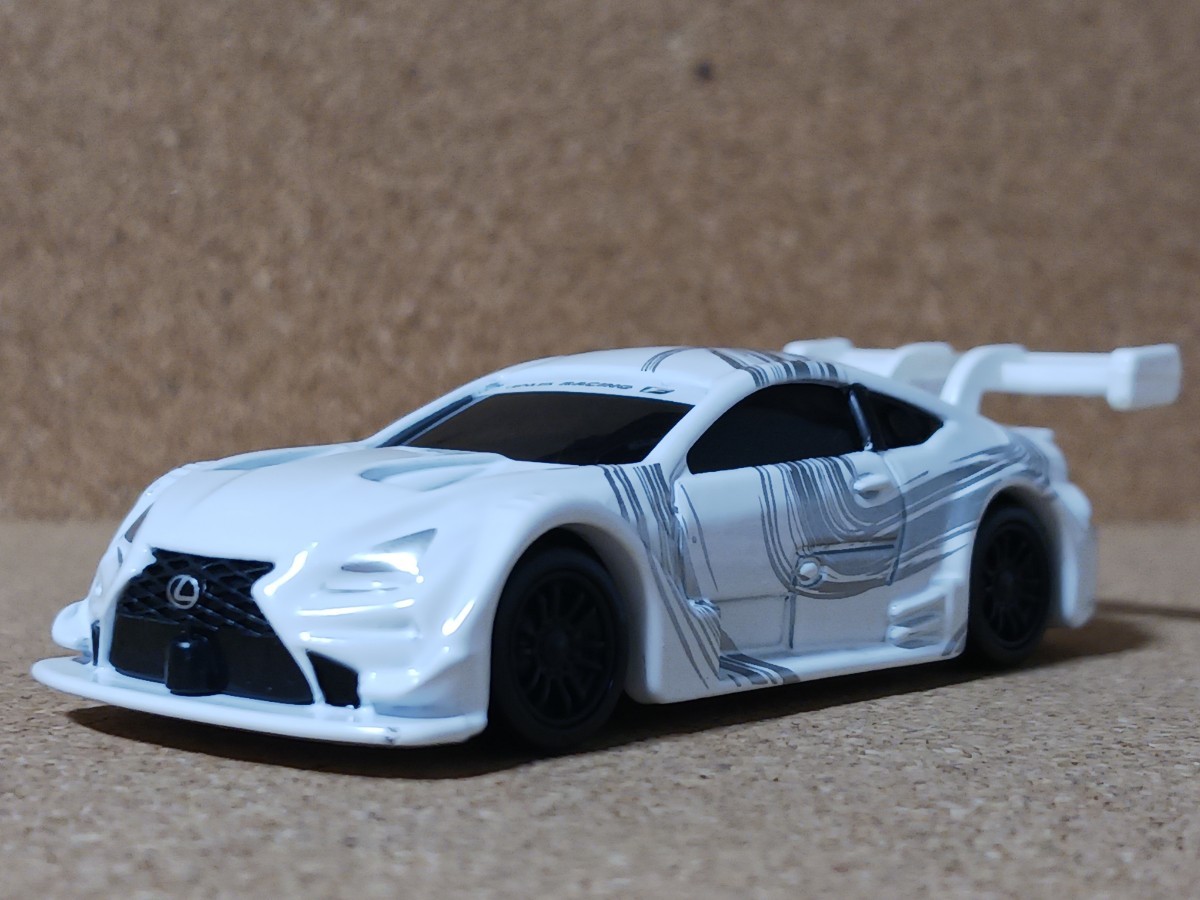 ◆トミカプレミアム(1/63)◆レクサス・RCF・GT500(白&銀)◆箱なし/ルース/傷少良品★夢屋TP026★_画像1