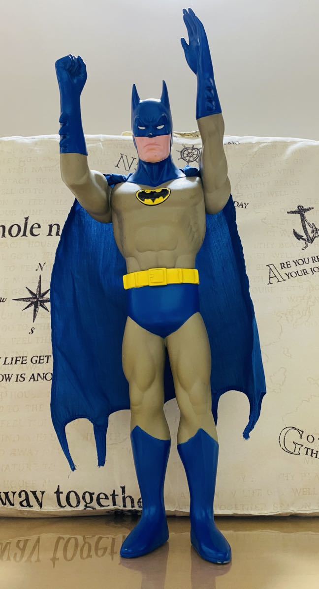 貴重なスタンド付きバットマン！1988年　フィギュア　アメトイ　アメカジ　ソフビ　昭和レトロ　当時物_画像2