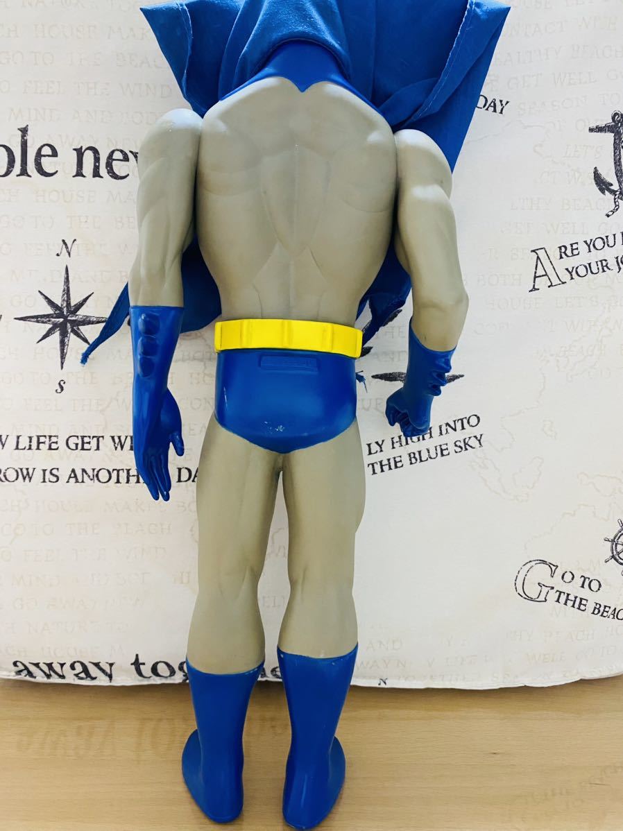 貴重なスタンド付きバットマン！1988年 フィギュア アメトイ アメカジ ソフビ 昭和レトロ 当時物の画像4