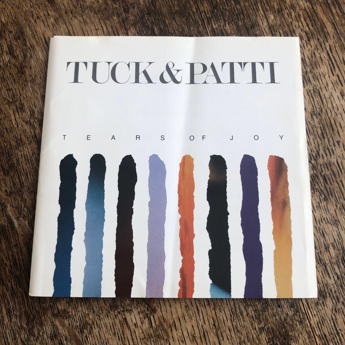 CD タック＆パティ　TEARS OF JOY Tuck and Patti タック・アンド・パティ　日本語ライナーノーツ付き