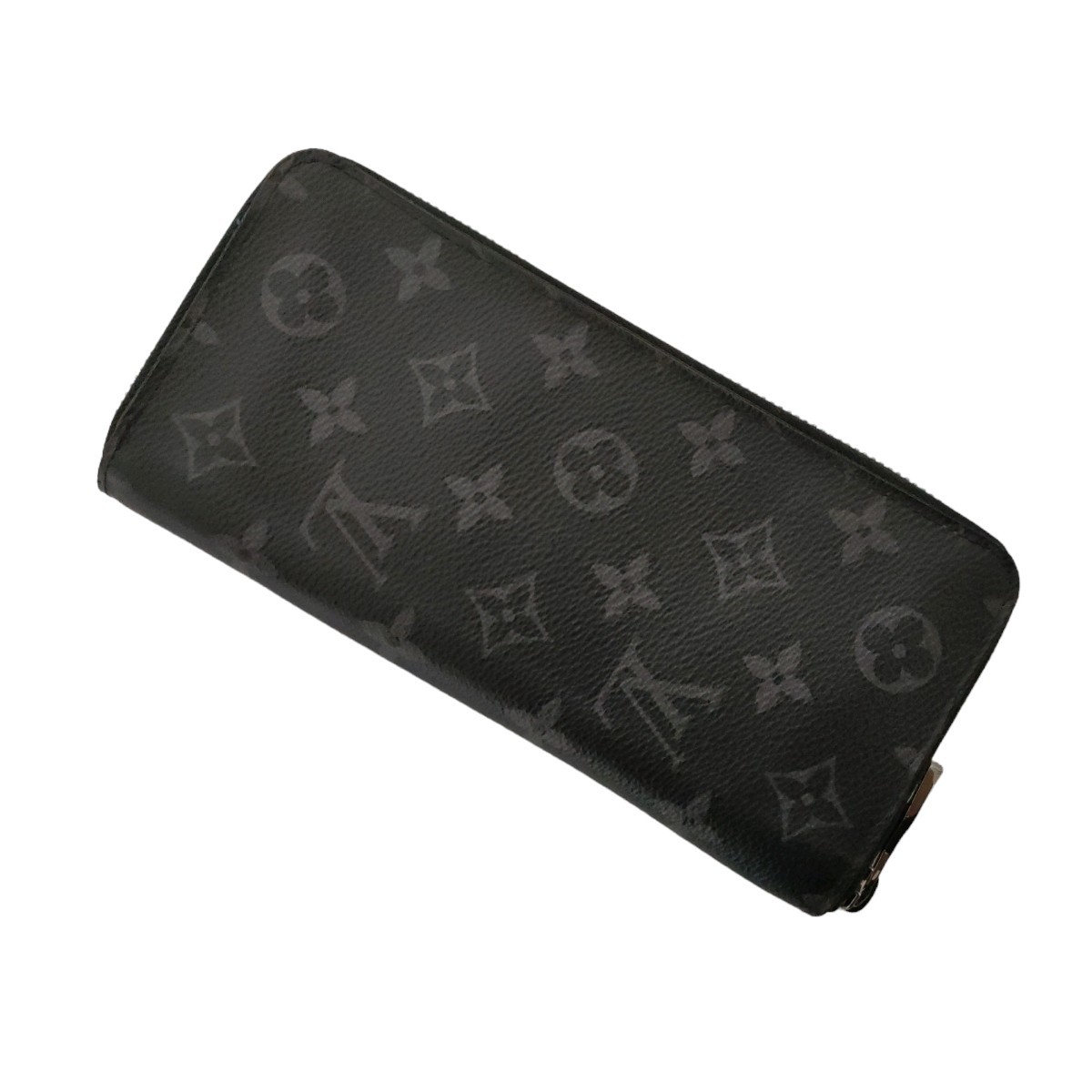 【極上美品/2018年製】LOUIS VUITTON ルイヴィトン モノグラム エクリプス ジッピーウォレット ヴェルティカル M62295 長財布 ノワールの画像4